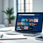 Discovering onlyfans search alternatives with a modern workspace setup showcasing innovative platforms for creators.