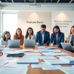 Engaged recruiters utilizing a sales recruiting platform to review candidates.