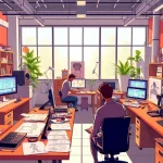 Animationsprozess im Animation Studio Berlin mit kreativen Künstlern.