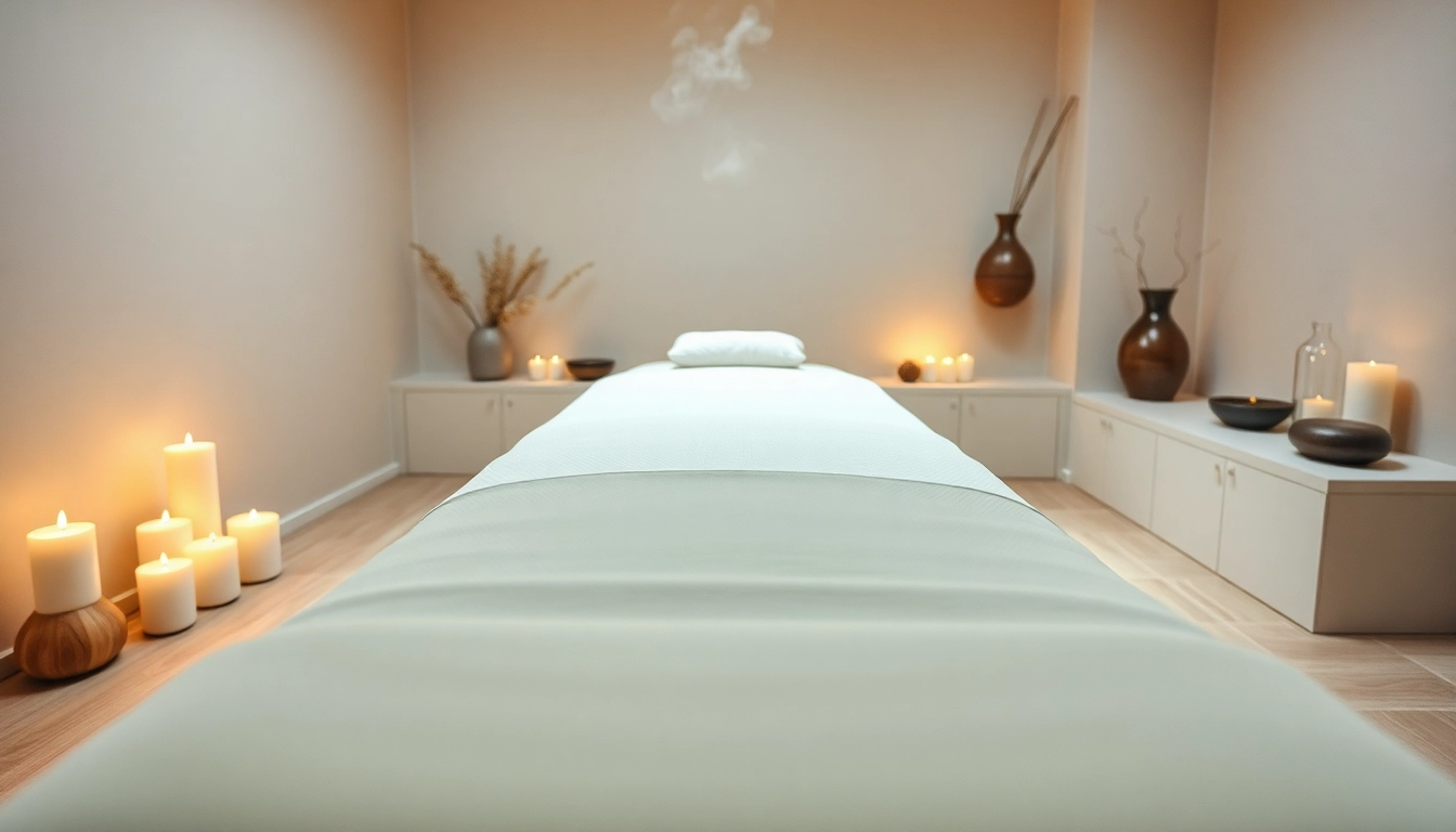 이완과 웰빙을 위해 설계된 고요한 마사지 치료실에서 프리미엄 원주마사지를 경험해보세요.