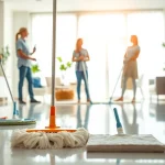 Experience exceptional cleaning services near me with a professional team in a spotless home.