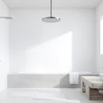 Transform any bathroom with elegant showers Australia, showcasing stylish fixtures and a serene setting.